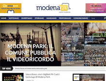 Tablet Screenshot of modena24.net